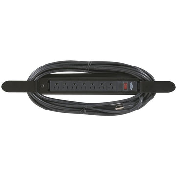 BLT66572 - Seven-Outlet Electrical Assembly with Winder by Balt – Multi, Black