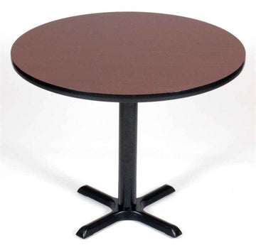 Round Cafe Breakroom Top in Cherry (30 in./Cherry) by CORRELL, INC. – Cherry, Model CT30R-21