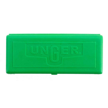 Plastic Clips And Case by UNGER – Rubber, Green, Model PCLIP