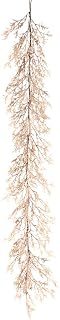5ft 10in Artificial Caspia Garland -Beige/Tan (Pack of 4)