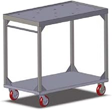 Carter-Hoffmann TT48 48 Tray Capacity Tray Cart