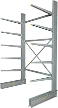 Global Industrial Single Sided Heavy Duty Cantilever Rack Starter, 72" W x 46" D x 120" H