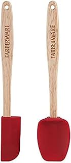 Farberware Strawberry Pro Mini Silicone Spatulas, Set of 2, Heat-Resistant Kitchen Tools