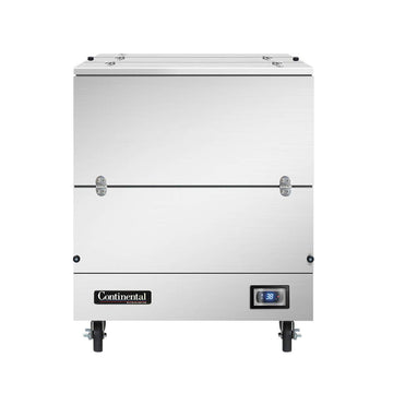 MC3-SS-DCW Dual Access Milk Cooler 34" W by Continental Refrigerator – Commercial Grade