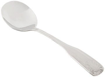 Stainless Fanfare Bouillon Spoon by WALCO – Stainless Steel, Silver, Model 2812
