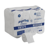 Ps Compact Coreless Bath Tissue White 750 Sheets-Roll 56-Carton by Angel Soft – 4 1/20" L x 3 17/20" W, Paper, White, Pack of 56, Model 19371CT