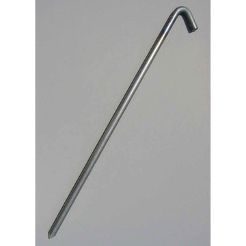 Hook Stake by Monk Industries – 26"L x 1"W x 4"H, Alloy Steel, Unpainted, Model 62524BNP