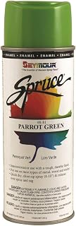 Seymour OF SYCAMORE 98-81 16 oz Spruce General Use Enamels Spray Paint, Parrot Green - Pack of 12