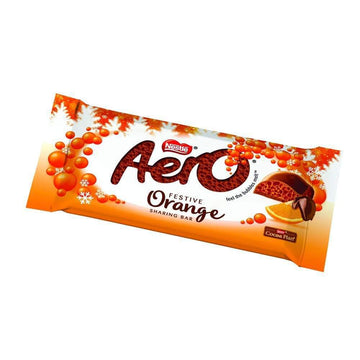 Nestle Festive Orange (5 x 90g Sharing Bars) by Aero – 3.52 Ounce (Pack of 5), Pack of 5