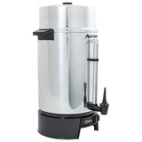 100 Cup Coffee Urn by Adcraft – Silver, Model CUA100