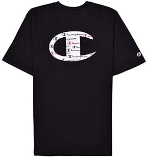 Champion Big and Tall T Shirts for Men – Crewneck Mens Big and Tall Graphic Tee