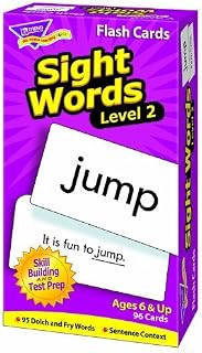 Trend Enterprises SIGHT WORDS - LEVEL 2 (Set of 6)