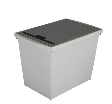 Electronic Waste Collector by HSM – Hdpe, Gray, Model HSM1070070140