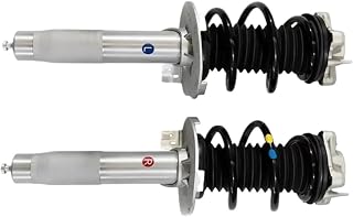 2x Front Shock Absorber Struts EDC Compatible For BMW M3 M4 CSL G80 G82 G83 RWD 31318091349 31318091350