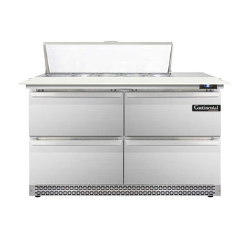 DL48-10C-FB-D Designer Line Sandwich Unit by Continental Refrigerator – Commercial Grade