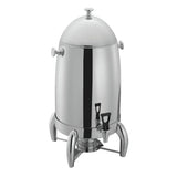 Coffee Urn 5 Gallon - 13 3/4 L x 12 1/5 W x 24 2/5 H by HUBERT – 5.0 gallons, Stainless Steel, Silver, Model 43392
