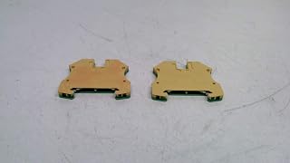 Weidmuller Wpe 4-Pack of 2 - Terminal Block Ground; 1010100000 Wpe 4 - Pack of 2 -