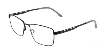 E1170 Matte black 55/16/145 MAN Eyewear Frame by Flexon – 55/16/145, Plastic, Matte Black, Model FLEXON E1170