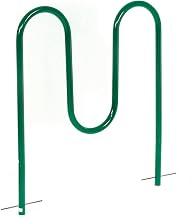 Global Industrial 41" L Wave Bike Rack, Below Ground Mount, 5-Bike Capacity