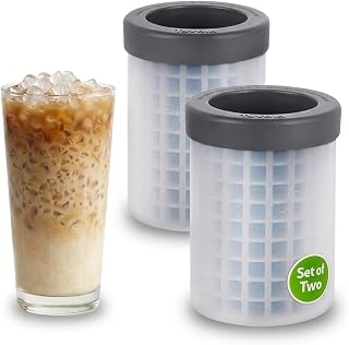 Tovolo Mini Ice Squeeze & Release Cylinder, 2-Pack, Mini-Ice Cube Makers