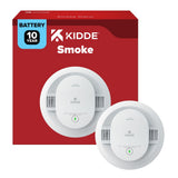 Smoke Detector by Kidde – 1 Pack, Plastic, White, Model 21032820