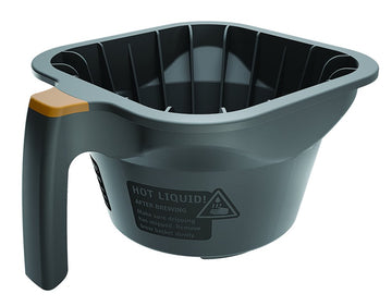 Brew Basket by Fetco – Plastic Brew Basket with brown tab, Plastic, Gray Plastic