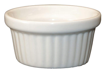 International Tableware Fluted Ramekin by International Tableware, Inc. – 3.0 ounces, White, Pack of 36, Model IRAMF-3-AW