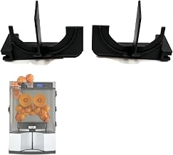 Lateral Outlet Replacement Compatible with Zumex Professional Citrus Juicers, Left & Right Side Waste Outlet, Citrus Juicer Replacement Parts 2Pcs (Black)