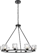 Elegant Lighting Cadence 32" Chandelier in Black