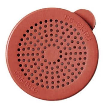Medium Ground Shaker Lid - Camwear® by Cambro – 4", Polycarbonate, Rose, Model 96SKRLM408