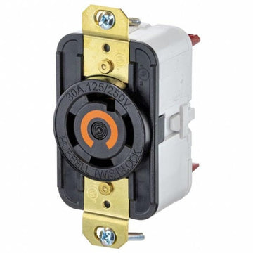 78854 Locking Receptacle by Hubbell – Metal, See Image, Model HBL2710ST