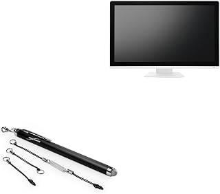 Stylus Pen Compatible with Contec CM-ME215P - EverTouch Capacitive Stylus, Fiber Tip Capacitive Stylus Pen - Jet Black