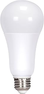 Satco S11331 20W A21 LED Light Bulb, 120-277V, 4000K, Frosted White