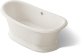 Kohler 21000-B-96 Artifacts™ 66-1/4" x 32-1/2" freestanding bath, Biscuit