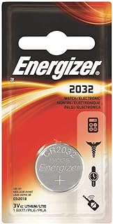 Energizer Watch/Electronic Battery 3 Volt 2032, Pack of 2