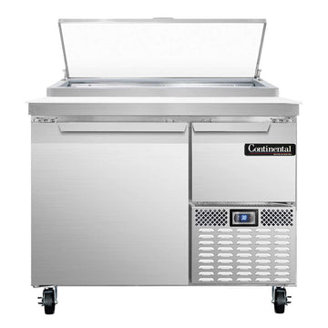 Single Section Pizza Prep Table by Continental Refrigerator – 12.0 cubic_feet, Model cpa43