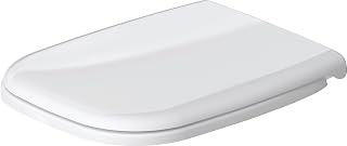 Duravit 0067390000 D-Code Toilet Seat and Cover, White Finish
