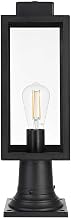 Elegant Lighting Hilton 7" Outdoor Pendant in Black