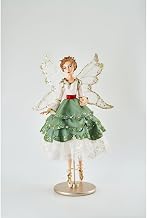 Katherine's Collection 2022 Mary Noelle Standing Mistletoe Magic Fairy Doll - Handcrafted Holiday Decoration