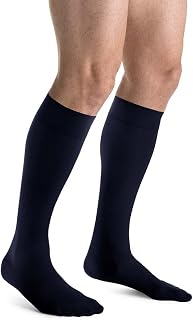 JOBST forMen Compression Socks, 8-15 mmHg, Knee High, Closed Toe
