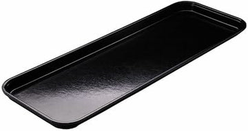 Cambro 926MT110 Black 8-7/8" x 25-9/16" x 1" Market Display Tray