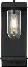 Keaton One Light Outdoor Wall Sconce Black