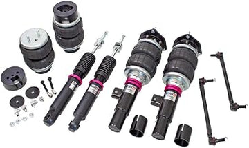 MARS-6026-E Mono-Air Strut Lowering Kits, 32 Damping Settings, compatible with Volkswagen R32 (MK5) 2008