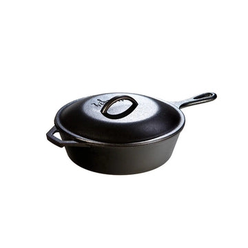 Lodge Cast Iron Skillet, Black - 3.2 qt.