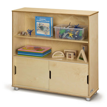 Jonti-Craft TrueModern Laminate Bookcase, 36" Wide, Beige