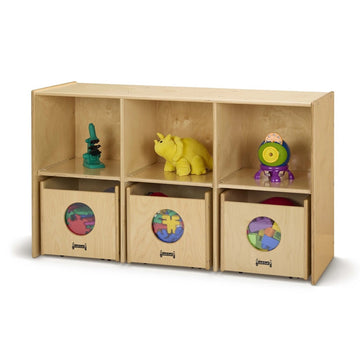 Jonti-Craft Baltic Birch 3925JC Wood Storage Cabinet, 48" Wide, Beige - Default Title