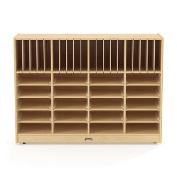 Jonti-Craft Baltic Birch Wood Homework Station, 48" Wide, Brown - 7823JC