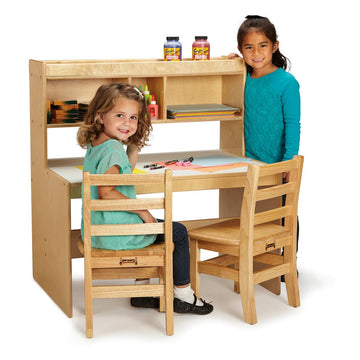 Jonti-Craft Baltic Birch 9522JC Writing Desk, 38 1/2" High, Beige - Default Title