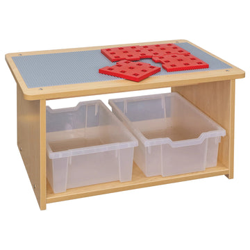 Tot Mate TM2125R.0577 Laminate Play Center, 32" Wide, Brown - Default Title