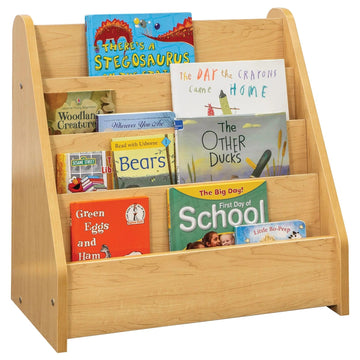 Tot Mate TM2132A.0577 Laminate Book Display, 24" Wide, Brown - Default Title